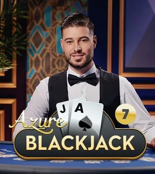 Blackjack 7 - Azure live game at Slotoking casino