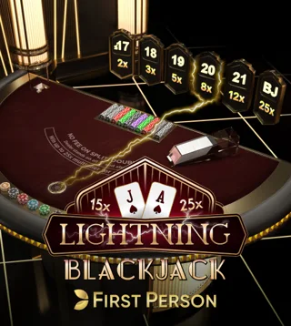 First Person Lightning Baccarat live game at Slotoking casino