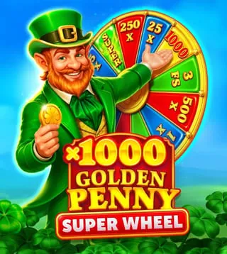 Слот Golden Penny x1000: Super Wheel в Слотокинг казино